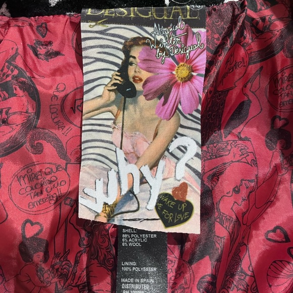 Desigual Women’s Button up Coat - Picture 5 of 5